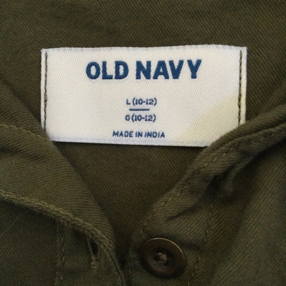 Girls half button up dress - Picture 4 of 4